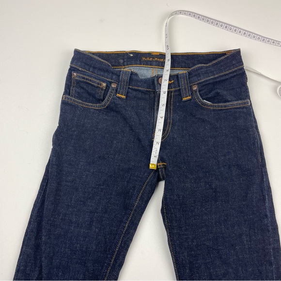 Nudie Jeans Tight Long John Twill Rinsed Women's Jeans size W26 L34 - Picture 4 of 9
